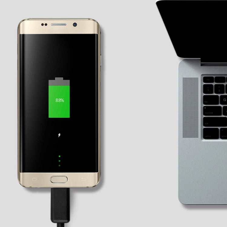 1m Micro USB Male to Female Extension Cable, For Samsung / Huawei / Xiaomi / Meizu / LG / HTC and Other Smartphones(Black)