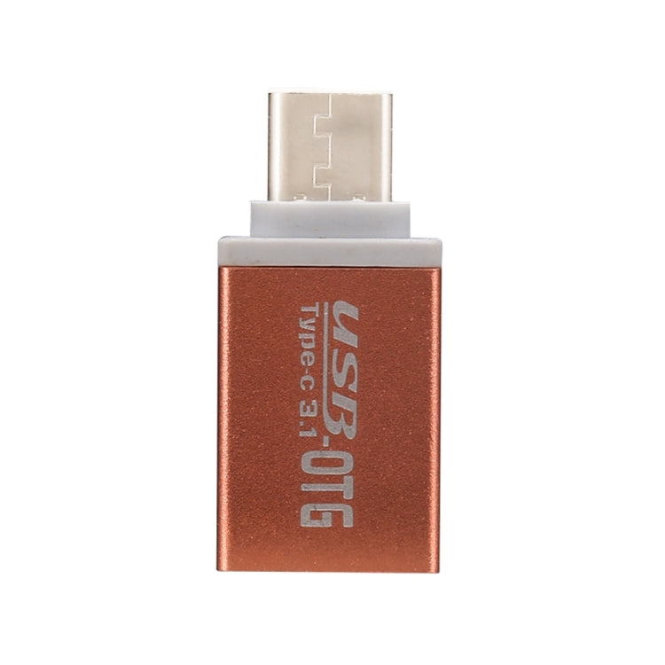 USB-C / Type-C 3.1 Male to USB 3.0 Female OTG Data / Charger Adapter for MacBook 12 inch, Chromebook Pixel 2015, Huawei 6P, LG 5X, Google 5X / 6P, Letv 1S / Le 1 Pro, Xiaomi 4C, Microsoft Lumia 950(Rose Gold)