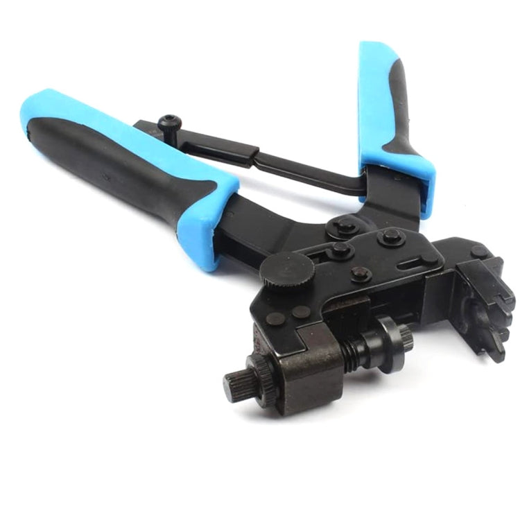 TL-H510B 0.5-6MM2 Compression Crimping Tools for Crimping F,BNC,RCA,RG 59, RG6 F Type Cable Pliers, Random Color Delivery