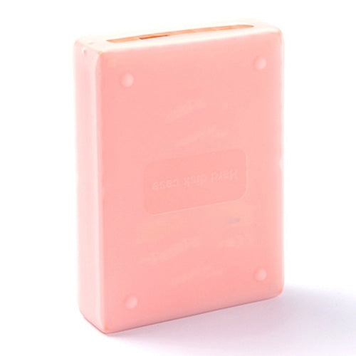 2 PCS 2.5 inch Scratch-resistant All-inclusive Portable Hard Drive Silicone Case for WD My Passport 1TB Portable Hard Drive, without Vents(Pink)