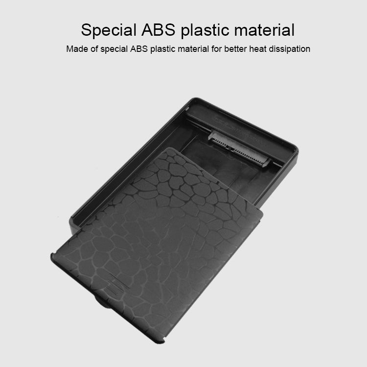 IT-CEO IT-713 2.5 inch Micro B SATA Interface Push-cover HDD Enclosure