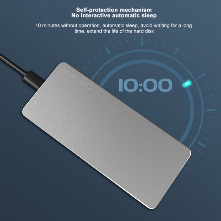 FA-NVME M.2 NVME to USB 3.1 Gen2 USB-C / Type-C Solid State Drive Enclosure, The Maximum Support Capacity: 2TB