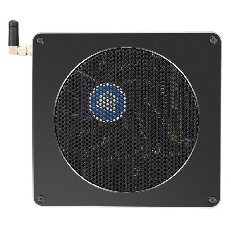 Mini PC for Intel Core 8th Gen i7-8750H 8G+256G Six Core 2.2-4.1GHz, with Fan & Antenna, Support Bluetooth 4.2 & 2.4G / 5.0G Dual-band WiFi & RJ45 Gigabit Wired Network Card(Black)