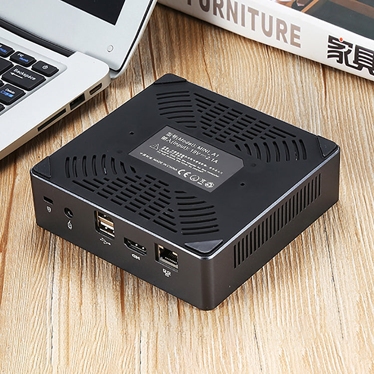 Smart Mini PC for Intel Core I7-8550U 8G+128G Quad Core 1.8-4.0GHz, Support Bluetooth 4.0 & 2.4G / 5.0G Dual-band WiFi & RJ45 Gigabit Network Card