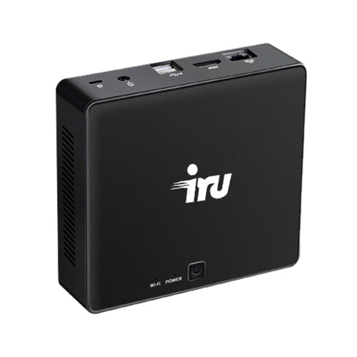iru M7 TV Box Style Mini PC, Windows 10 Intel Core i5-8250U 8G+256G up to 3.5GHz, Support Bluetooth 4.0 & 2.4G / 5.0G Dual-band WiFi & 4K HD Video(Black)