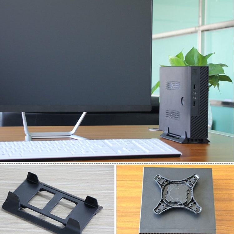 Yowxii B Series 4G+120G J1900 Quad-core CPU Processor HD GPU Graphics Card Mini PC with WiFi Function(Black)