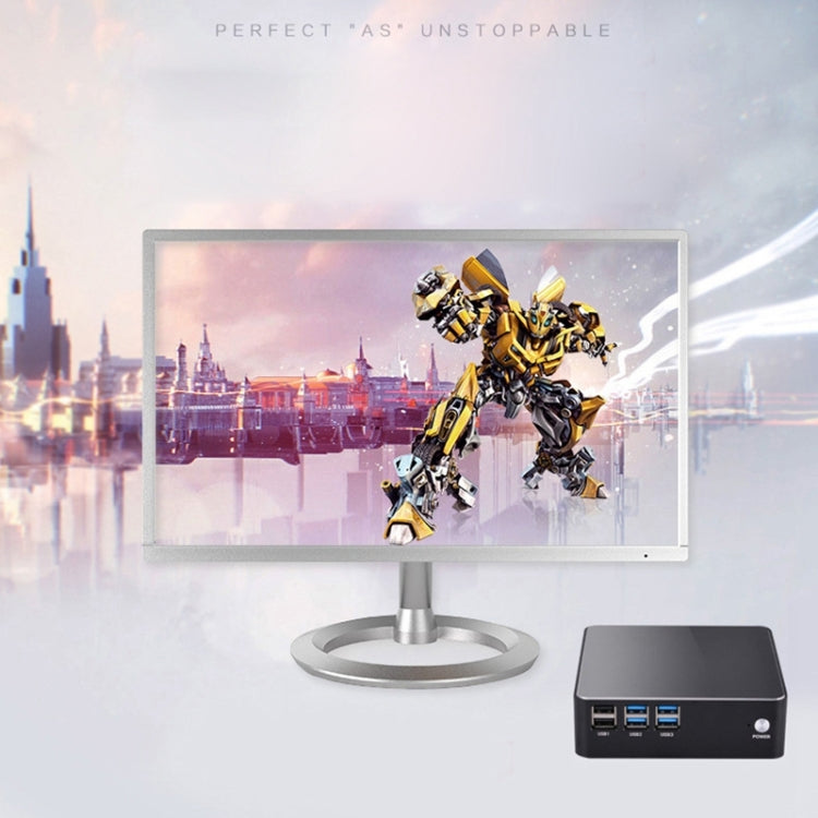 Mini PC for Intel Core 4th Generation i7 4500U Chip, 8GB+128GB, Built-in Wireless Network Card(Black)