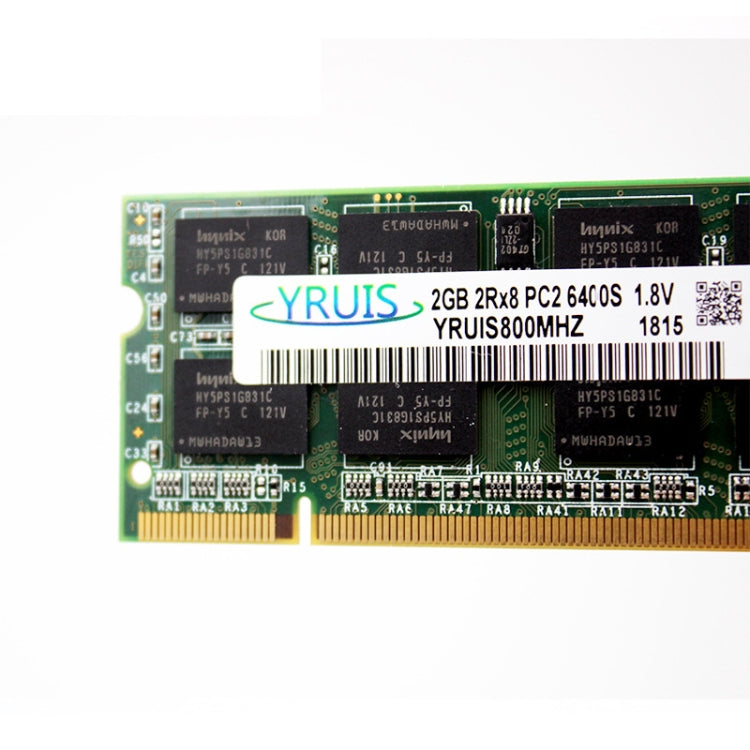 YRUIS DDR2 800MHz 2GB PC2-5300/6400 Memory RAM Module for Laptop