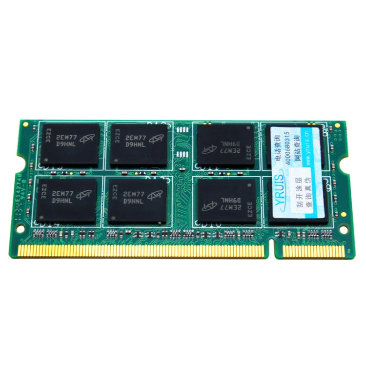 YRUIS DDR2 800MHz 4GB PC2-800/6400 Memory RAM Module for Laptop