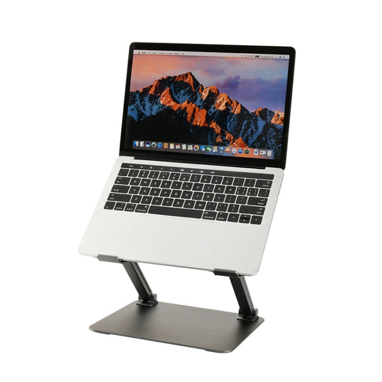 Adjustable Height Laptop Stand Aluminum Alloy Notebook Cooling Platform Holder, Style: Ordinary