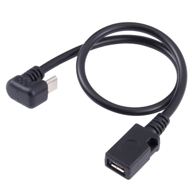 U-shaped Micro USB Male to Female Extension Cable