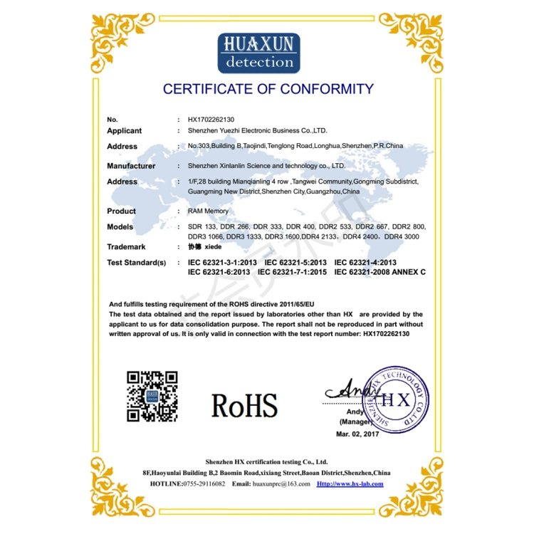 XIEDE DDR4 2666MHz 2667MHz 4GB PC4 Memory RAM Module for Laptop