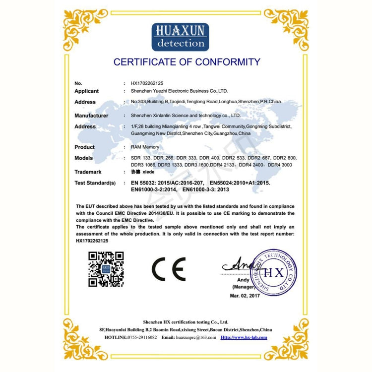 XIEDE Hynix Chip DDR4 2666MHz 2667MHz 16GB Memory RAM Module for Laptop