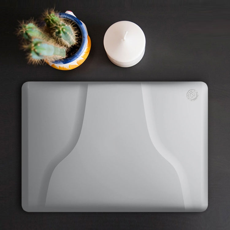 Split Waterproof PC Crystal Laptop Protective Case for Huawei MateBook X Pro, with Stand & Handle