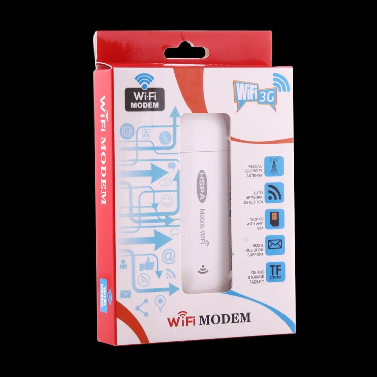 G357 3G Wireless WiFi Modem, Sign Random Delivery(White)