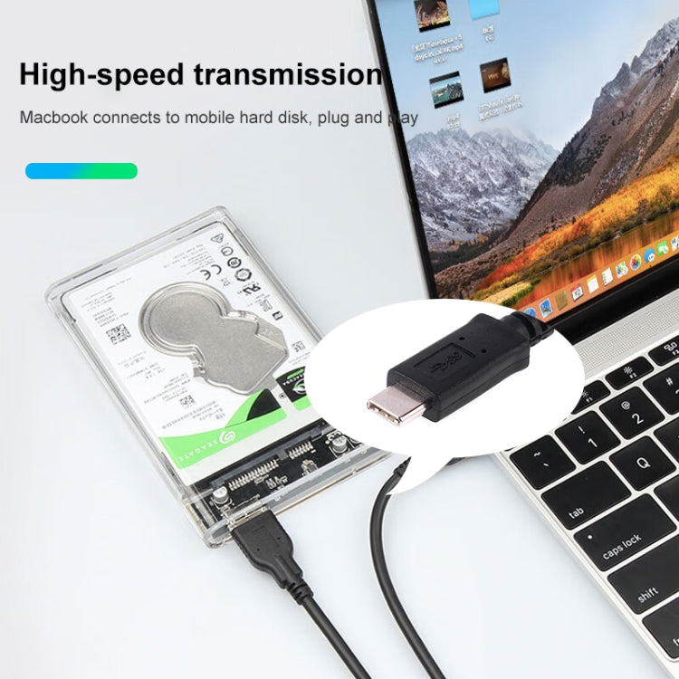 USB-C 3.1 / Type-C Male to Micro USB 3.0 Data Cable, Length:1m