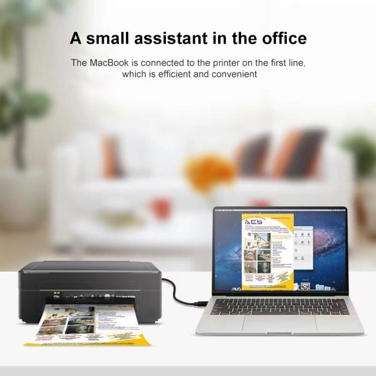 USB-C 3.1 / Type-C Male to USB BM Data Cable, Length: 1m