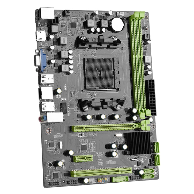 A88 Dual Channel DDR3 Desktop Computer Mainboard, Support for All Series FM2 / FM2+ Series Processors, Discrete Graphics