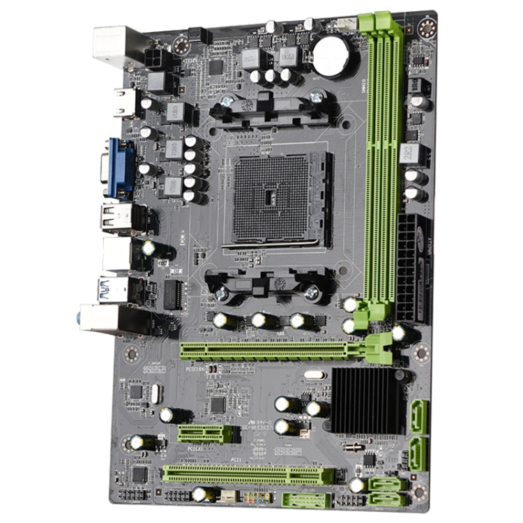 A88 Dual Channel DDR3 Desktop Computer Mainboard, Support for All Series FM2 / FM2+ Series Processors, Discrete Graphics