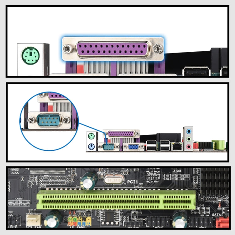 G31 LGA 775 DDR2 Desktop Computer Mainboard, Discrete Graphics