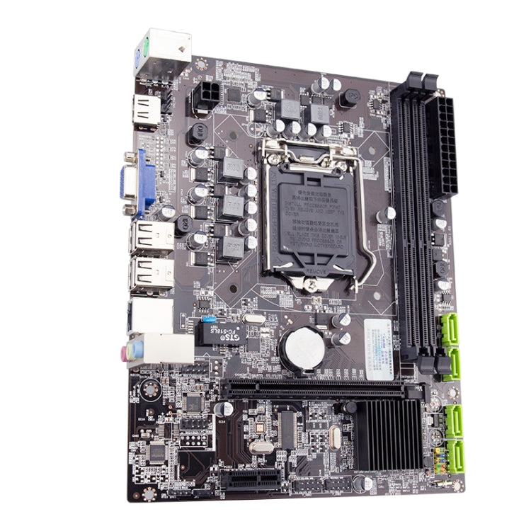 H55 LGA 1156 DDR3 Desktop Computer Mainboard, Support for Intel Core i7 / i5 / i3 CPU, Integrated Graphics