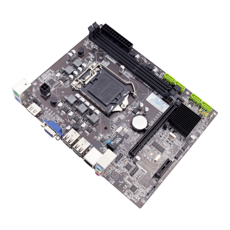 H55 LGA 1156 DDR3 Desktop Computer Mainboard, Support for Intel Core i7 / i5 / i3 CPU, Integrated Graphics