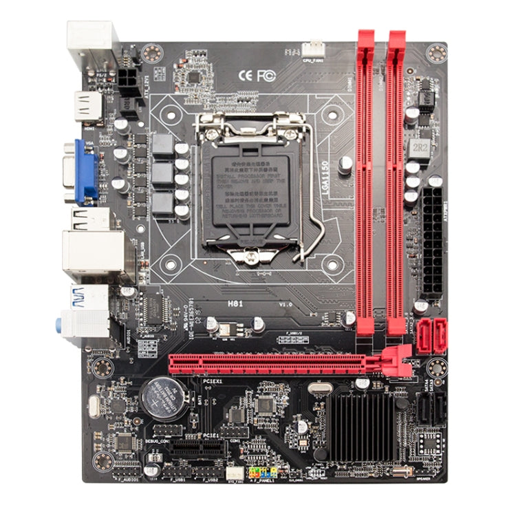 H81 DDR3 Desktop Computer Mainboard, Supports for LGA 1150 Series Processors