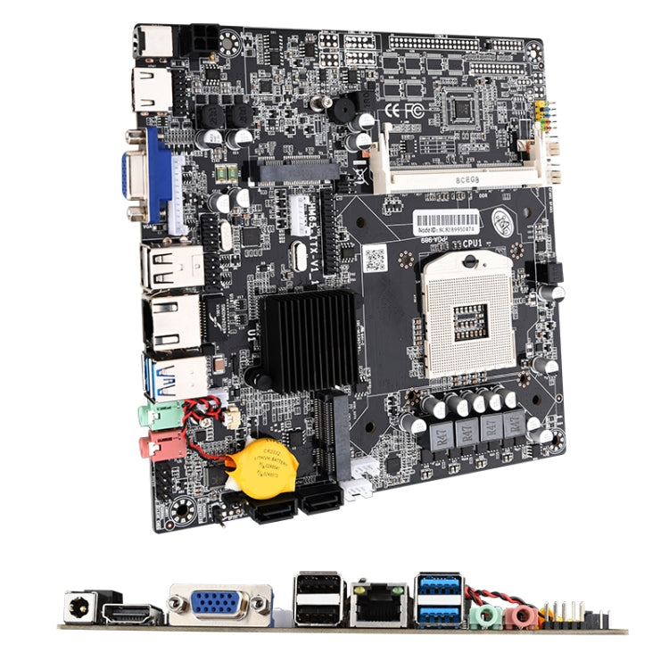 HM65 DDR3 Integrated Machine Desktop Computer Mainboard, Support for Intel i7 / i5 / i3 Series CPU