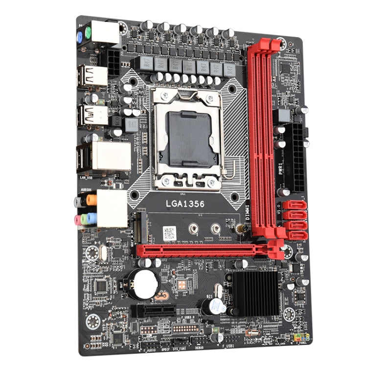 X79A 2.0 DDR3 Desktop Computer Mainboard, Support for All Series LGA 1356 Processor, Integrated Graphics