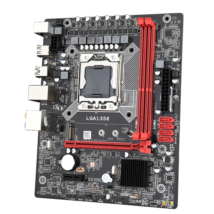X79A 2.0 DDR3 Desktop Computer Mainboard, Support for All Series LGA 1356 Processor, Integrated Graphics