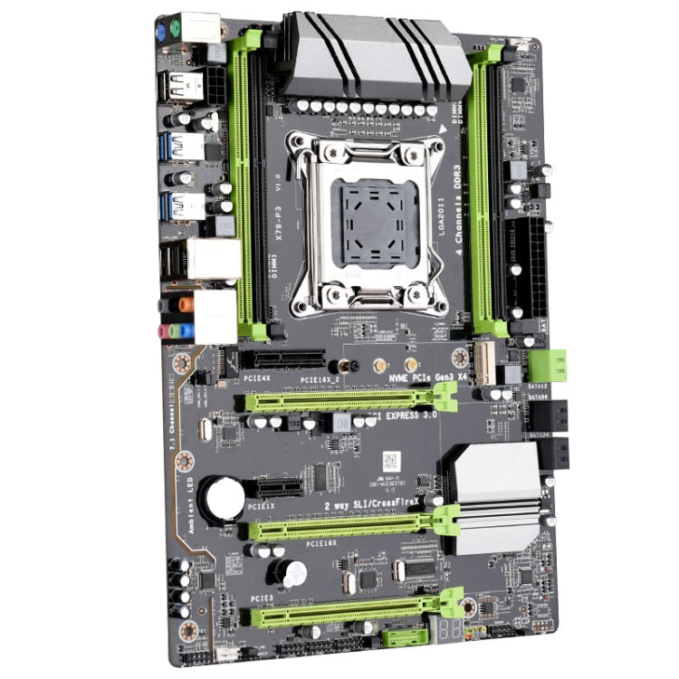 X79-P3 DDR3 Desktop Computer Mainboard, Support for LGA 2011 Series Processors