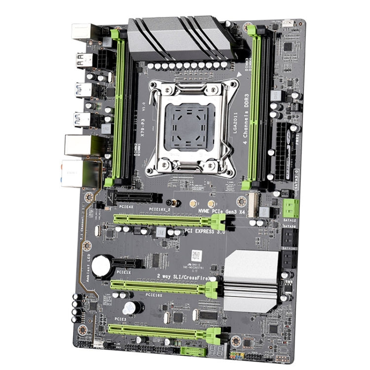 X79-P3 DDR3 Desktop Computer Mainboard, Support for LGA 2011 Series Processors