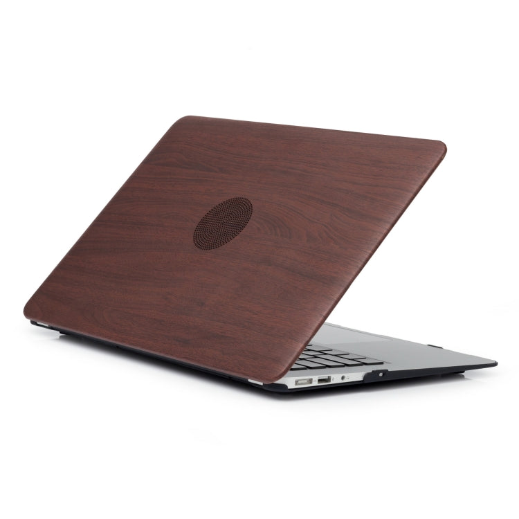 Wood Texture 04 Pattern For MacBook Air 11.6 inch A1465 2012-2015 / A1370 2010-2011 Laptop PU Leather Paste Case)