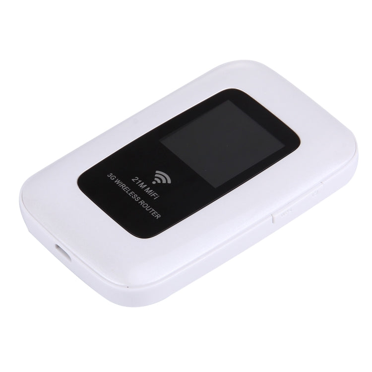 LY80 Pocket 21Mbps High Speed 3G Wireless Mobile Terminal Wifi Router(White)