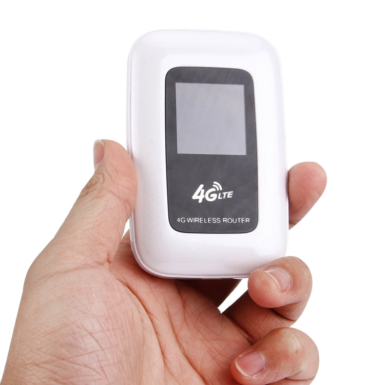 LY60 Pocket 150Mbps High Speed 4G Wireless Mobile Terminal Wifi Router(White)