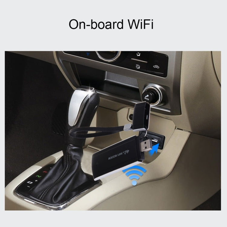 LY8 High Speed 150Mbps USB Stick 4G LTE WiFi Modem(Black)