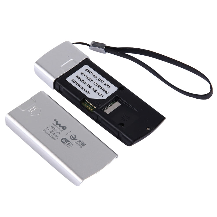 LY8 High Speed 150Mbps USB Stick 4G LTE WiFi Modem(Black)