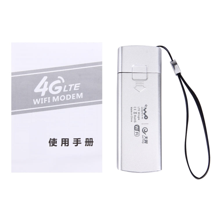 LY8 High Speed 150Mbps USB Stick 4G LTE WiFi Modem(Black)