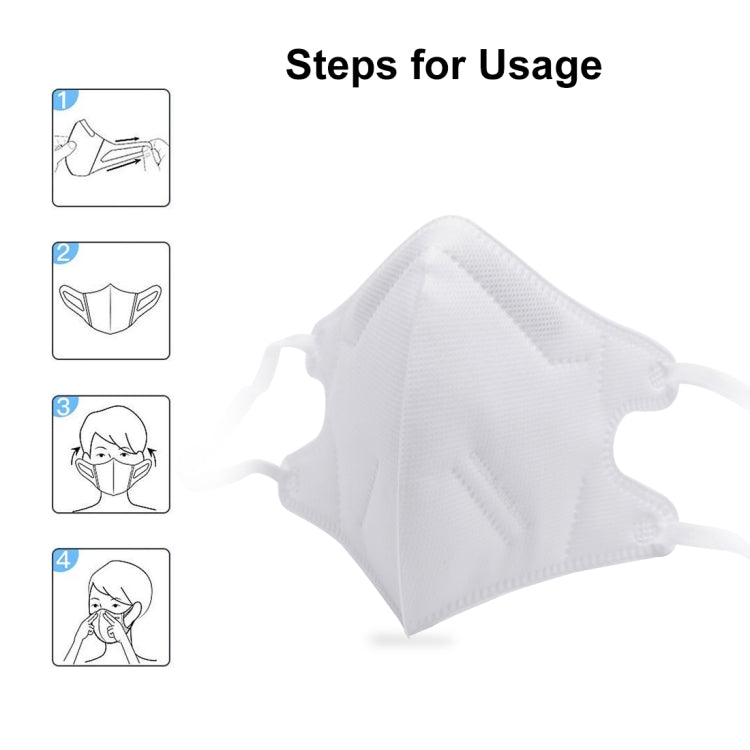 10 PCS Kids KN95 n95 Breathable Respirator Dustproof Antiviral Anti-fog Protective Mask for Kids Children