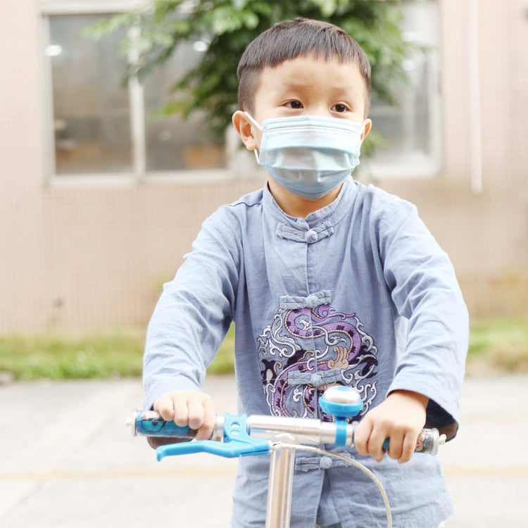 50 PCS for Kids CE Certificated Disposable 3-layered Protection Breathable Earloop Antiviral Protective Mask