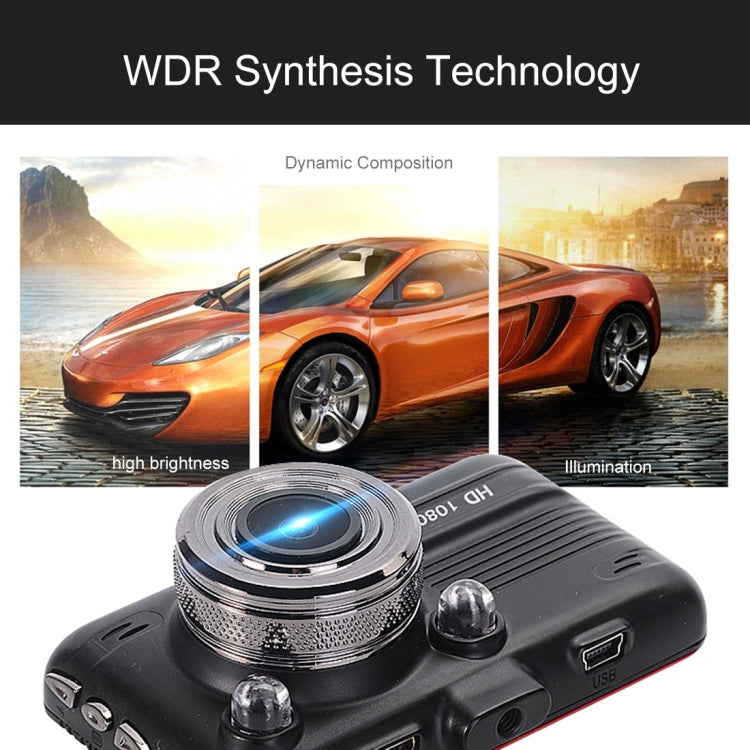 I8S Full HD 1080P Car WiFi DVR Driving Recorder, 3.0 inch Screen Display, 170 Degrees Wide Angle Viewing Lens, Support G-Sensor & File Locking & Parking Guard & Motion Detection Functions, Maximum 32GB TF Card