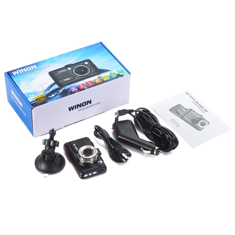 I8S Full HD 1080P Car WiFi DVR Driving Recorder, 3.0 inch Screen Display, 170 Degrees Wide Angle Viewing Lens, Support G-Sensor & File Locking & Parking Guard & Motion Detection Functions, Maximum 32GB TF Card