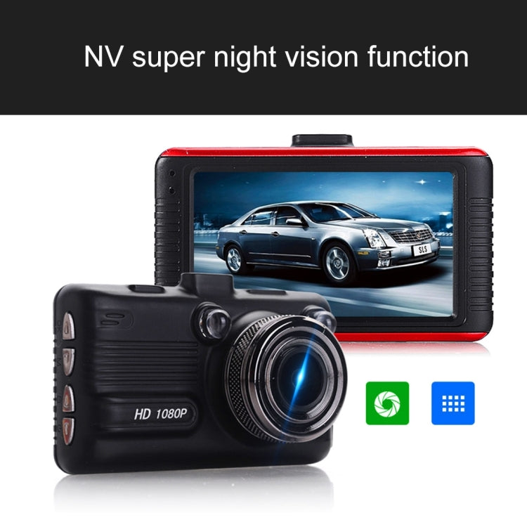 I8S Full HD 1080P Car WiFi DVR Driving Recorder, 3.0 inch Screen Display, 170 Degrees Wide Angle Viewing Lens, Support G-Sensor & File Locking & Parking Guard & Motion Detection Functions, Maximum 32GB TF Card