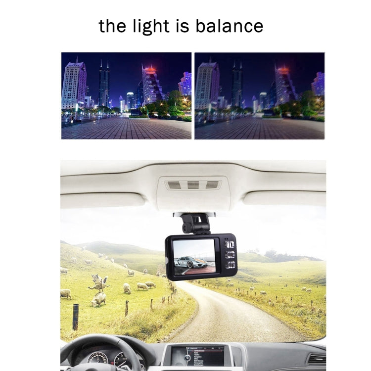 Portable HD Car Camcorder DVR Driving Recorder Digital Video Camera Voice Recorder, 2.2 inch 4:3 TFT Screen Display, Support Motion Detection, TF Card