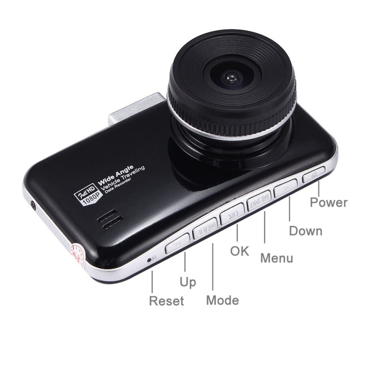 075 Full HD 1080P VGA 3.0 inch Screen 150 Degrees Wide Angle Car DVR Dual Camera Recorder, Support AVOUT / HDMI Video Output, Seamless Video, 32GB TF Card