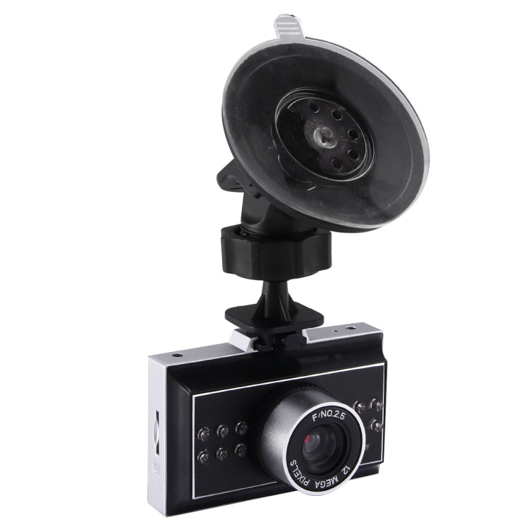 076 HD 720P VGA 2.4 inch Screen 120 Degrees Wide Angle Car DVR Camera Recorder, Support HDMI Video Output, Night Vision, Motion Detection, 32GB TF Card