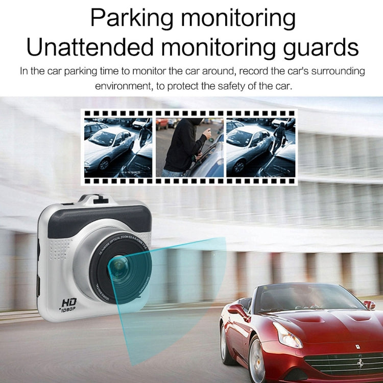 GT203 HD 1080P 12MP Camera Vehicle DVR, Generalplus 1247, Support Motion Detection & Gravity Sensor & Loop Video & Emergency Lock & Parking Monitoring &/ TF Card