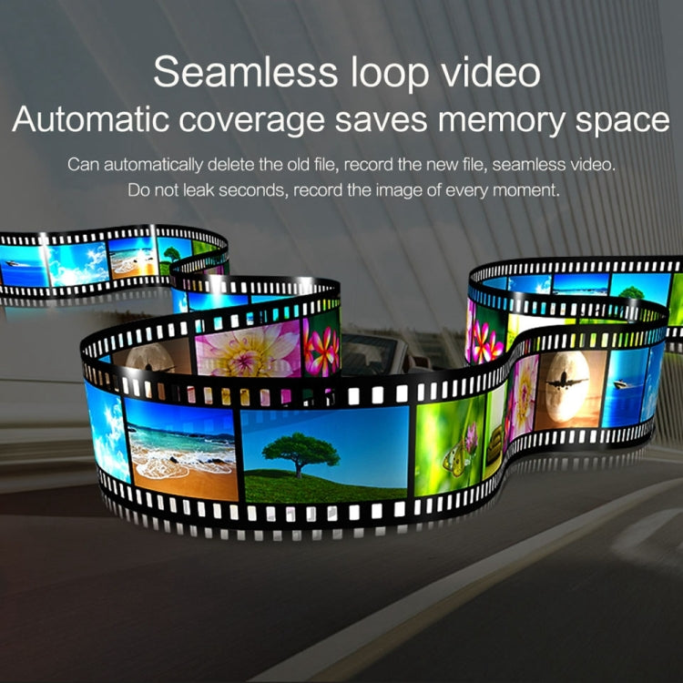 GT203 HD 1080P 12MP Camera Vehicle DVR, Generalplus 1247, Support Motion Detection & Gravity Sensor & Loop Video & Emergency Lock & Parking Monitoring &/ TF Card