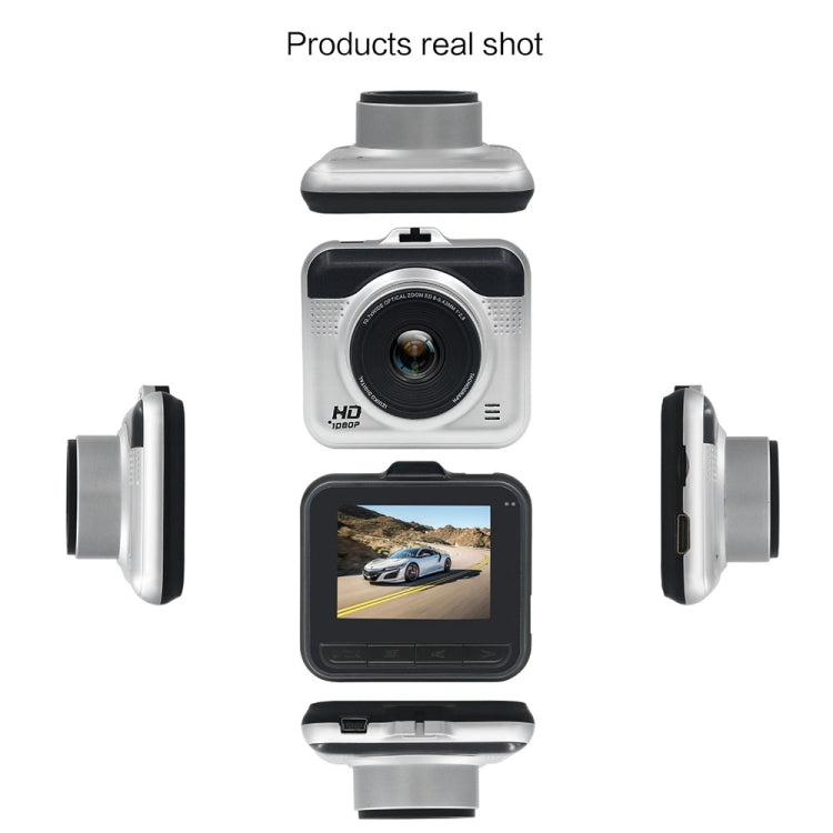 GT203 HD 1080P 12MP Camera Vehicle DVR, Generalplus 1247, Support Motion Detection & Gravity Sensor & Loop Video & Emergency Lock & Parking Monitoring &/ TF Card