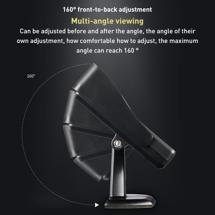 S-CLM-0105 4.3 inch Stand Car TFT HD Monitor With Sunshade(Black)